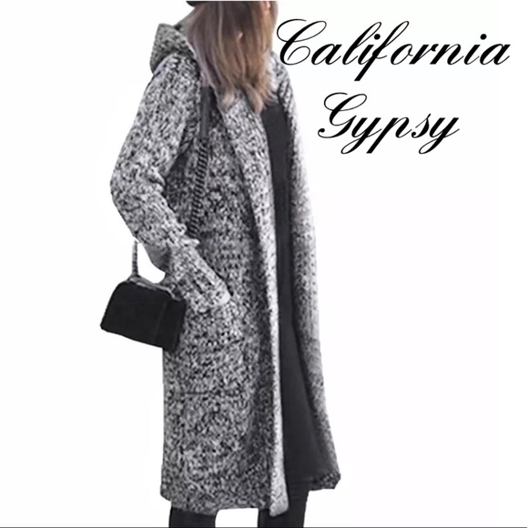 Cardigan Boho Knit pocket Sweater - Picture 2 of 8